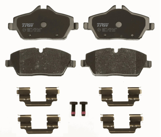 колод.торм. пер. BMW 3 (E90), 1 (E81)  (TRW)
