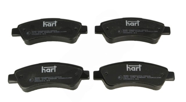 колод.торм. зад. Fiat Ducato-Peugeot Boxer 2.0-3.0HDi (06->)  (HART)
