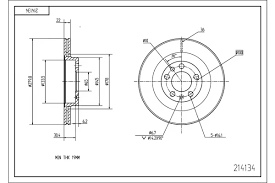 диск тормозной пер. VW Bora, Polo 9N, Golf 4, Octavia Tour, Fabia (280mmx22mm)  (HART)
