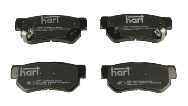 колод.торм. зад. Hyundai Matrix, Santa FE I, Sonata IV-V,  (HART)