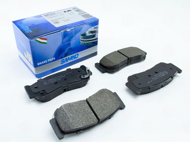 колод.торм. зад. Hyundai Santa Fe 06->, H-1 (LPR-Samko)