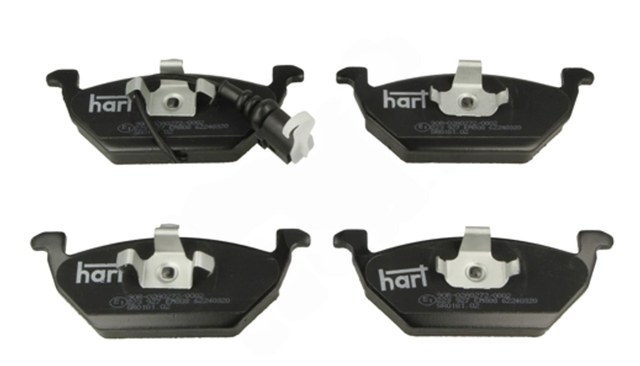 колод.торм. пер. VW Golf IV, Skoda Oktavia 1.6, FABIA I (1999-2008) с датч.  (HART)