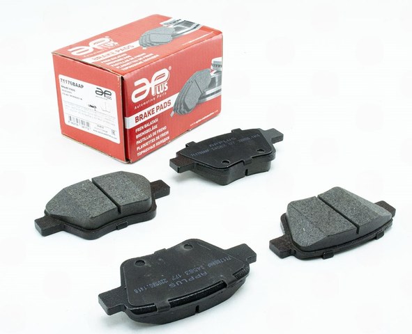 колод.торм. зад. Skoda Octavia A5 05->, VW Caddy 10->, Passat B7 USA (сист. Bosch)  (APLUS)