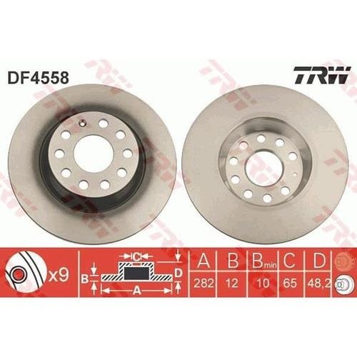 Гальмівний диск DF4558