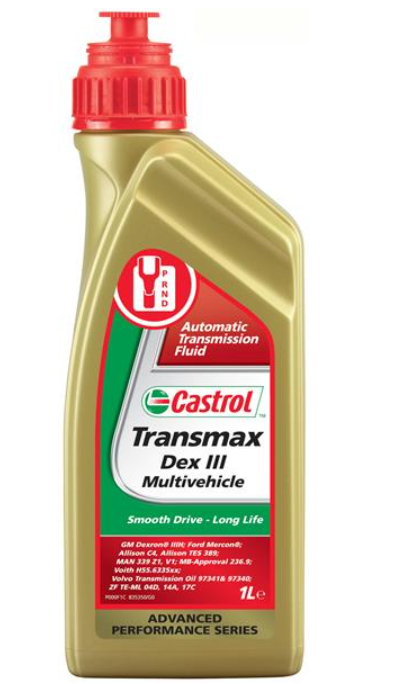 Трансмиссионная жидкость CASTROL TRANSMAX DEX III MULTIVEHICLE/1л. /