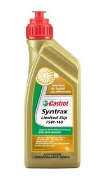 Трансмісійна олива CASTROL SYNTRAX LIMITED SLIP / 75W140 / 1л. / Для диференціалів / 15D99E - зображення 1