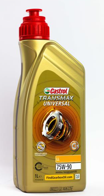 Трансмиссионное масло CASTROL TRANSMAX UNIVERSAL LL/75W90/1л. / Для мостов, редукторов /