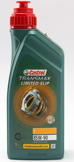 Трансмісійна олива CASTROL AXLE Z LIMITED SLIP Z 85W-90 / 1л. / ( замінює AXLE Z LIMITED SLIP 90 ) 15D987 - зображення 1