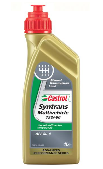 Трансмиссионное масло CASTROL TRANSMAX MANUAL MV/75W90/1л. / Для КПП /