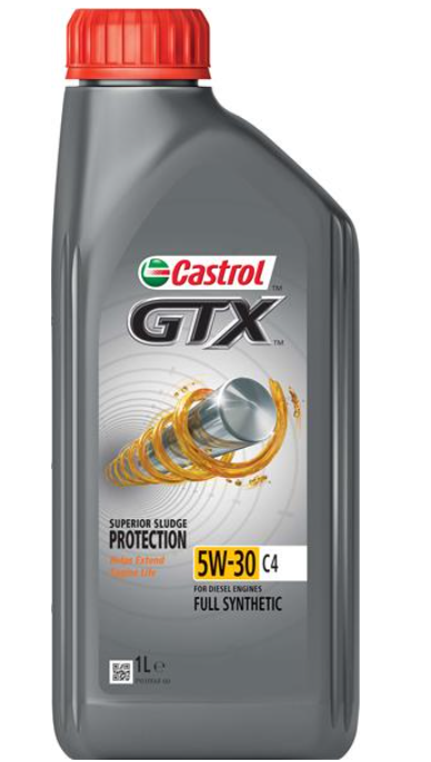 Моторное масло CASTROL GTX ULTRACLEAN/5W30/1л. /( ACEA С4 )