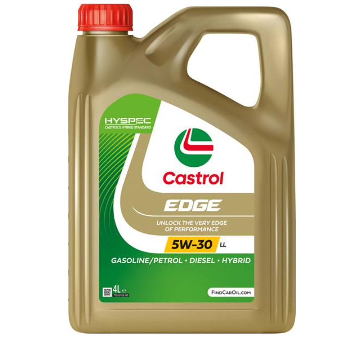 Моторна олива CASTROL EDGE  5W-30 LL / 4л. / 15EB04 - зображення 1