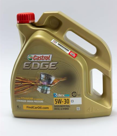 Моторное масло CASTROL EDGE/5W30/4л. / (ACEA C3, API SN/CF )