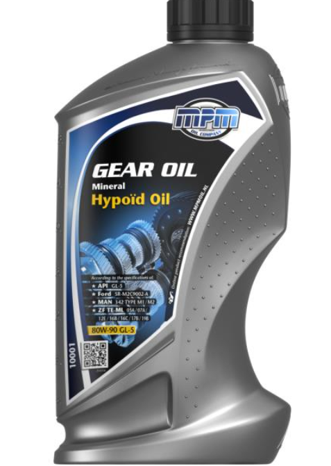 Трансмиссионное масло MPM GL-5 MINERAL HYPOID OIL/80W90/1л. / (API GL-5 )