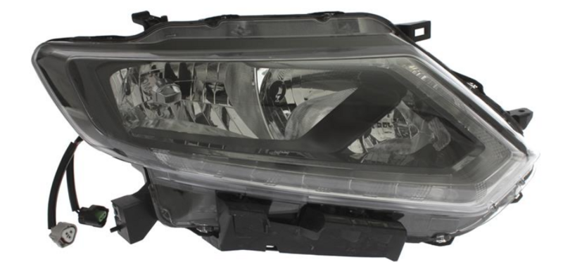 Nissan Rogue / X Trail 14- Фара перед.пра. H9/H11/LED, авт., черна рамка [DEPO] 115-1136R-LEMN2 - зображення 1