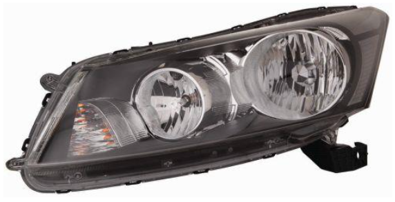 HD Accord 08- Фара перед.лів. мех/елек. HB4/HB3/WY21W/W5W 217-1165L-LDEM2 - зображення 1