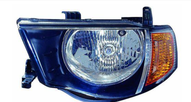MB L-200 05-15 Фара перед.лів.мех. H4/P21W/W5W 214-1180L-LD-E - зображення 1