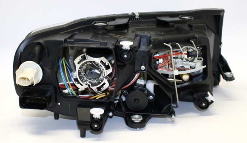 Фара ліва  XENON(D2S)/H3/H3 с показником повор., елек. рег., с моторч., с foglamp [DEPO] 665-1109LMLEHMF - зображення 2
