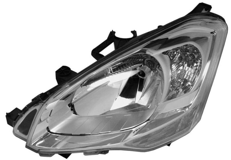 CT BERLINGO 08-11 Фара ліва  H4, елек. рег., с моторч. [DEPO] 552-1129LMLD-EM - зображення 1