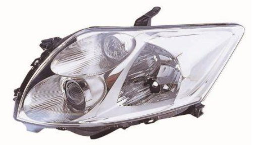 TO AURIS Фара перед. лев. H11/HB3, по авт.регул., typ VALEO -10 [DEPO]