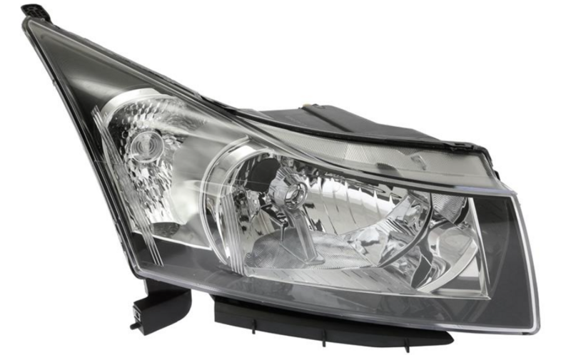 CTCRUZE 09- Фара правая H4 с поворотн., елек.рег., с мотор., черная рамка [DEPO]