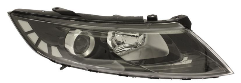 KIA OPTIMA 3/12- Фара пред.пра. H7/H1, мех/авт, + корректор [DEPO]