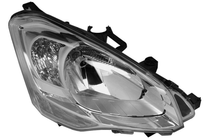 CT BERLINGO 08-11 Фара правая H4, эл. рег., с моторч. [DEPO]