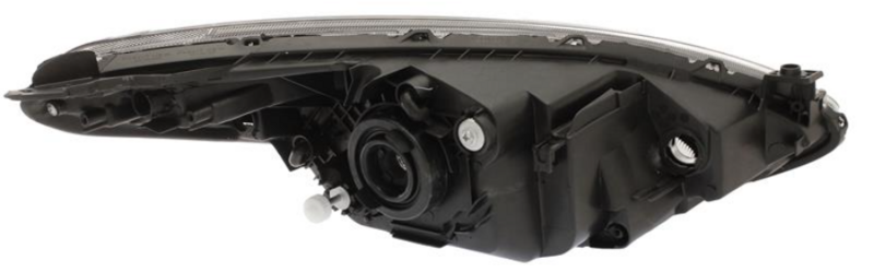 Фара ліва H4, man/автом. рег, черна рамка  [DEPO] 216-1156L-LDEM2 - зображення 2