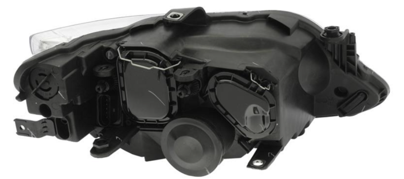 Фара ліва H7/H7, автом. рег. [DEPO] 445-1122L-LD-EM - зображення 2