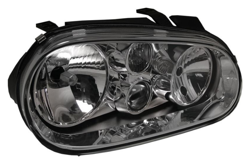 VW GO4 Прав. фара H7/H1/H3 з поворот., автом. 20-5385-08-2 - зображення 1