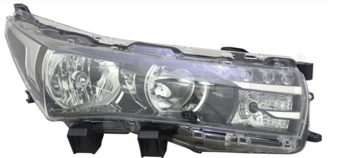 TOY COROL лев. H11+HB3+LED фара перед.