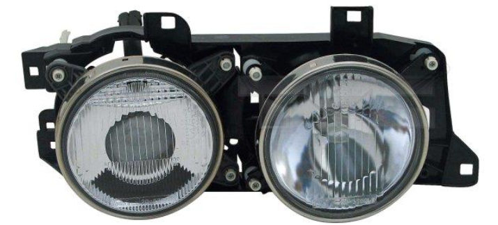 BMW 5 лев. ovl. H1+H1 фара перед.