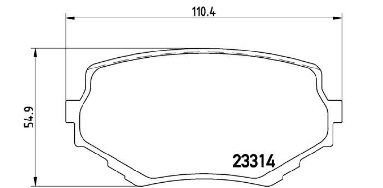 Гальмівні колодки дискові P79 009 - зображення 2