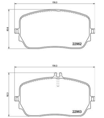Гальмівні колодки дискові P50 149 - зображення 2