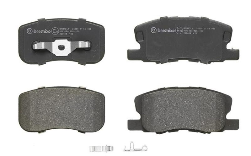 Гальмівні колодки дискові P54 046 - зображення 2