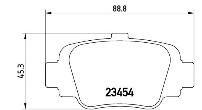 Гальмівні колодки дискові P56 032 - зображення 2