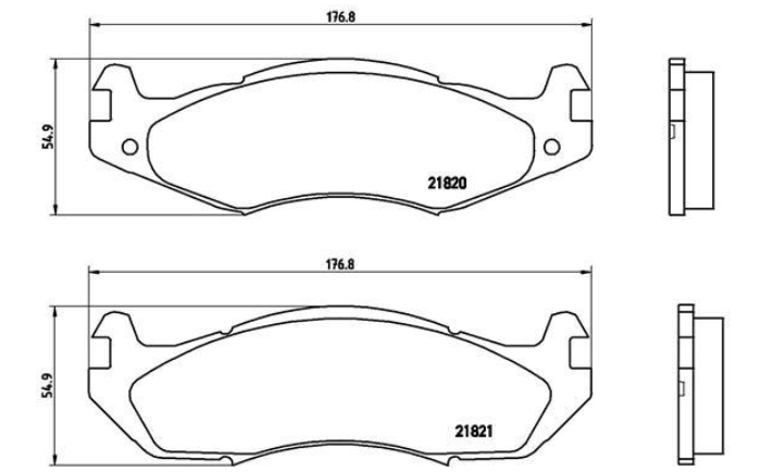 Гальмівні колодки дискові P37 001 - зображення 2
