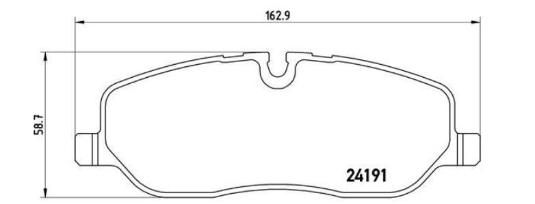 Гальмівні колодки дискові P44 014 - зображення 2