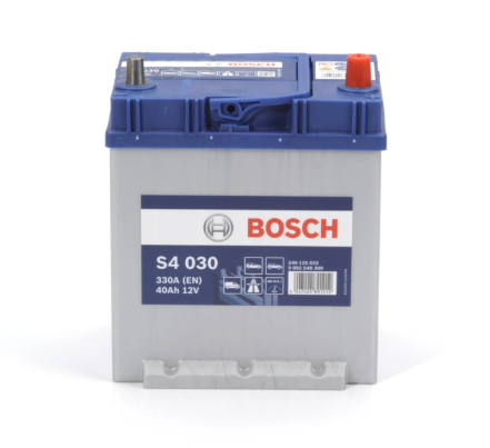 Аккумулятор BOSCH  40Ач 330А S4 ASIA (B19) (0) правый + (2 года гар) 0092S40300 - зображення 3