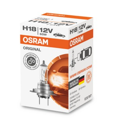 лампа H18 12V 65W OSRAM