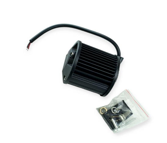 фара дополнительная LED  прямоуг.  95х75х60 (Д/В/Ш) 36W дальний 3535 F-36W/S - зображення 2