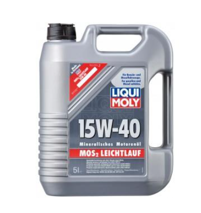 Моторное масло MoS2 LEICHTLAUF 15W-40 (API SL/CF, ACEA A3-04/B4-04) 5л