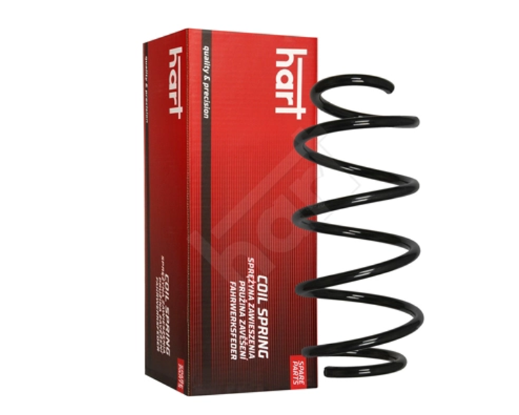 пружина пер. VW Passat B6, Seat Toledo, Leon 1.2-1.6i 05->  (HART) 483 477 - зображення 1