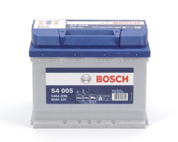 Акумулятор Bosch S4 Silver 60Ah, EN 540 правий "+" 242x175x190 (ДхШхВ)