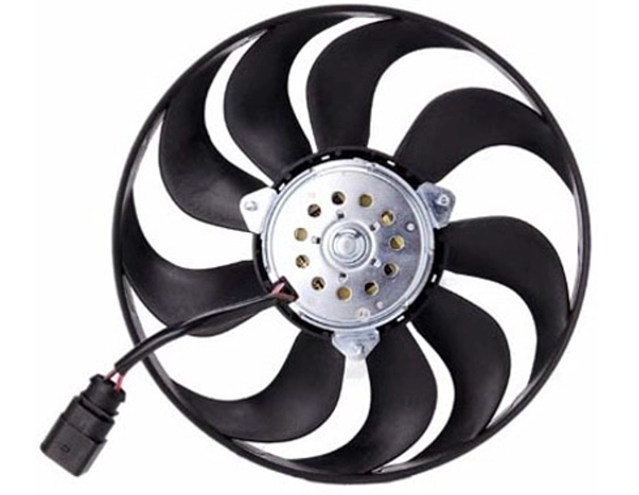вент. радиатора VW Touran, Audi A3 1.6-2.0i/D 04-> (d=295mm)  (HART)