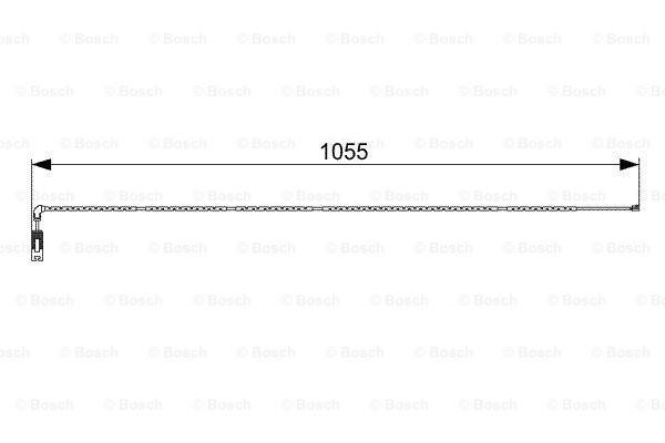 Датчик зносу гальмівних колодок 1987473001 - зображення 2