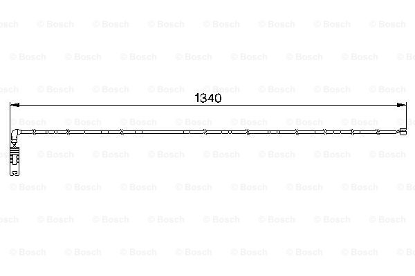 Датчик зносу гальмівних колодок 1987474944 - зображення 10