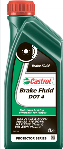 Гальмівна рідина Castrol Brake Fluid / DOT 4 / 0,5л. /