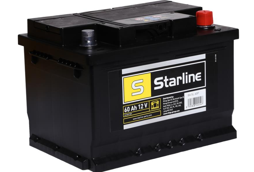 Акумулятор STARLINE, R"+" 60Ah, En540 (242 x 175 x 175) правий "+", B13