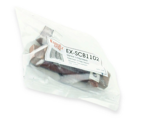щетки стартера Таврия, ВАЗ Херс.ст. (EuroEx) EX-SCB1102 EX-SCB1102 - зображення 2