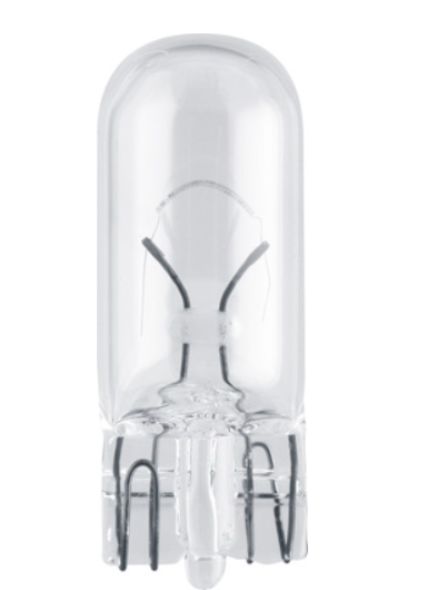 лампа БЦ 12V 5W W2.1х9.5d PHILIPS Long Life ECO 12961LLECOCP - зображення 1